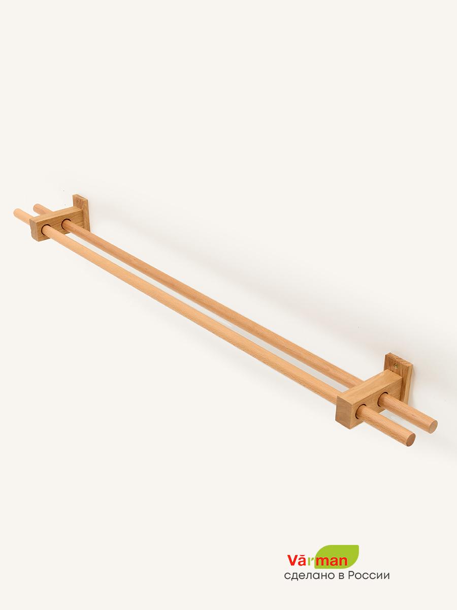 Карниз Loft Jupiter, двухрядный, деревянный, цвет натуральный, для потолка и стен, держатель Дуб, Varman.pro 5 Карниз Loft Jupiter, двухрядный, деревянный, цвет натуральный, для потолка и стен, держатель Дуб, Varman.pro — изображение 5
