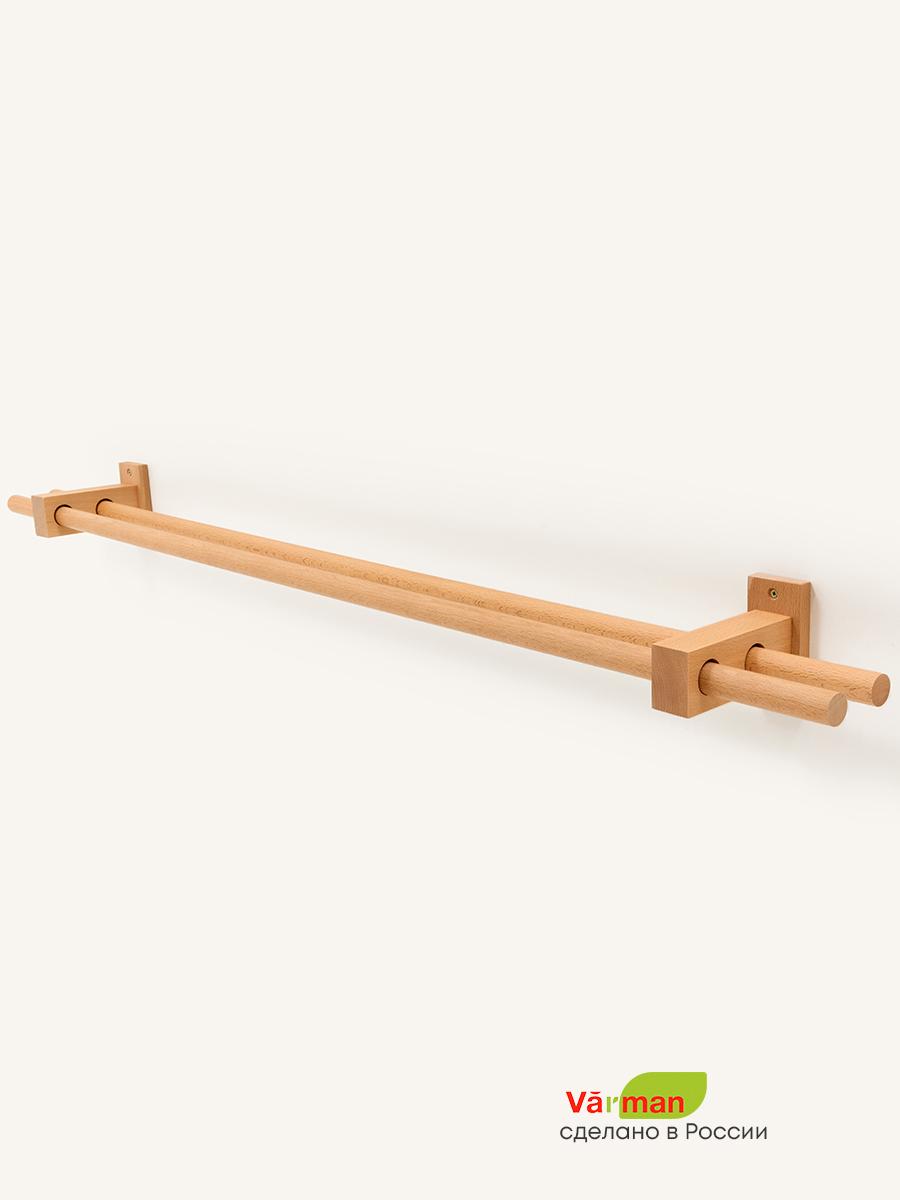 Карниз Loft Jupiter, двухрядный, деревянный, цвет натуральный, для потолка и стен, держатель Бук, Varman.pro 5 Карниз Loft Jupiter, двухрядный, деревянный, цвет натуральный, для потолка и стен, держатель Бук, Varman.pro — изображение 5