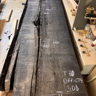 Мореный дуб слэб, доска - Bog oak-черный дуб, золотой дуб111535