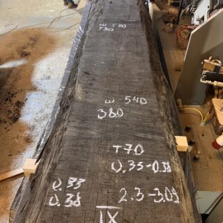 Мореный дуб слэб, доска - Bog oak-черный дуб, золотой дуб111539