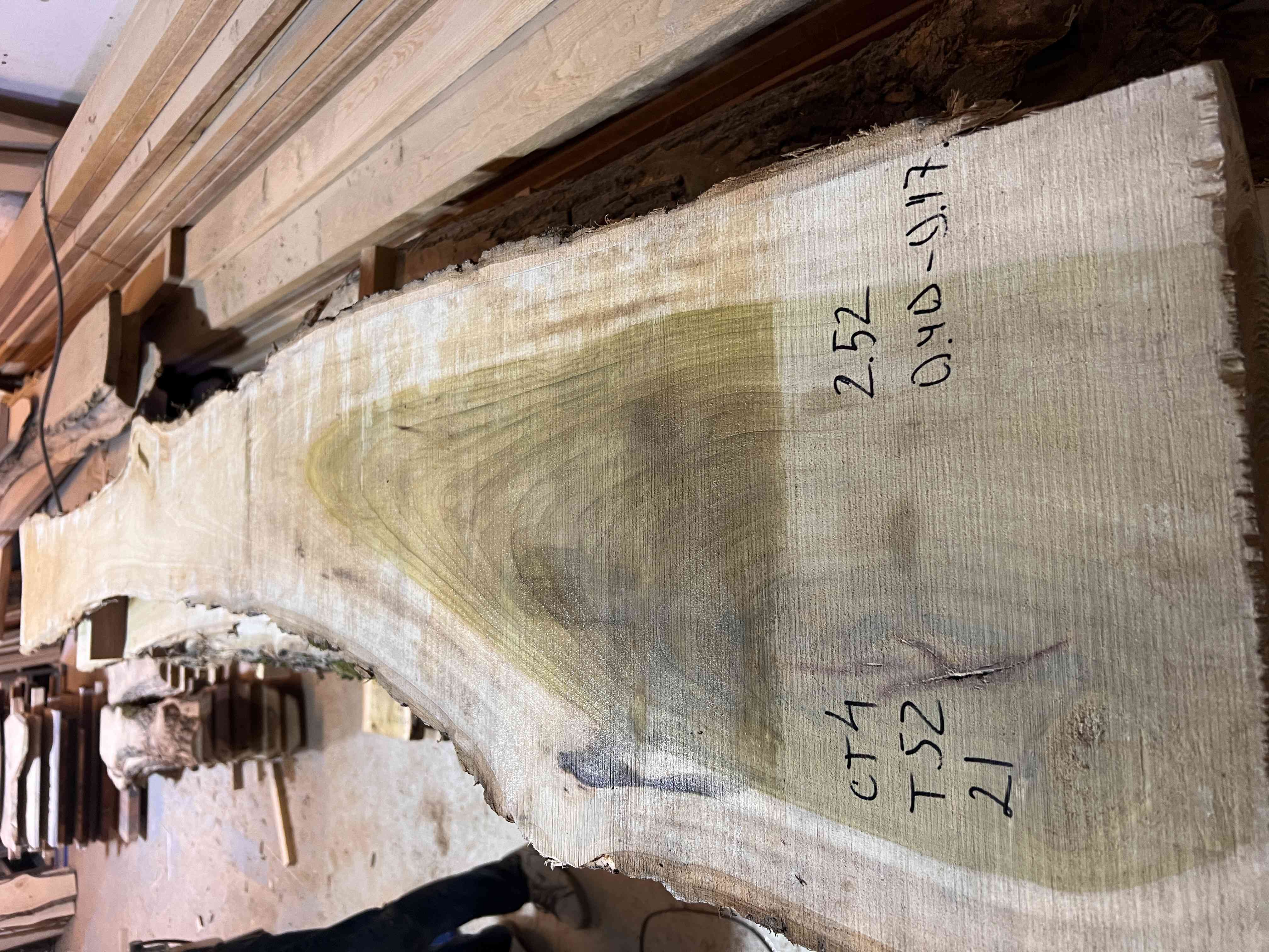 Магнолия-Тюльпановая слэб, доска (Liriodendron tulipifera) - Whitewood, american, - Магнолия 6711 1 Магнолия-Тюльпановая слэб, доска (Liriodendron tulipifera) - Whitewood, american, - Магнолия 6711