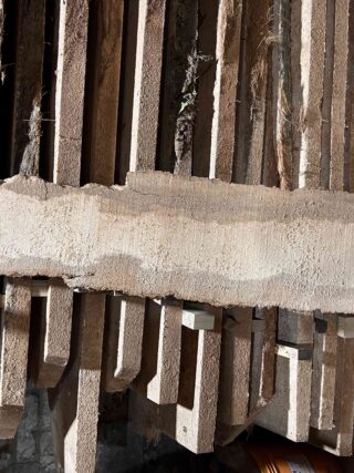 Пальмира Слоновая слэб, доска (Palmwood) 111304